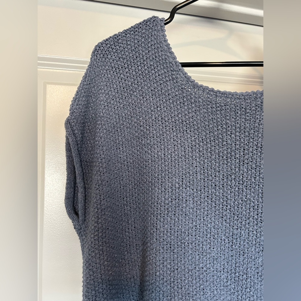 Moon & Madison Charcoal Knit Top - Picture 3 of 4